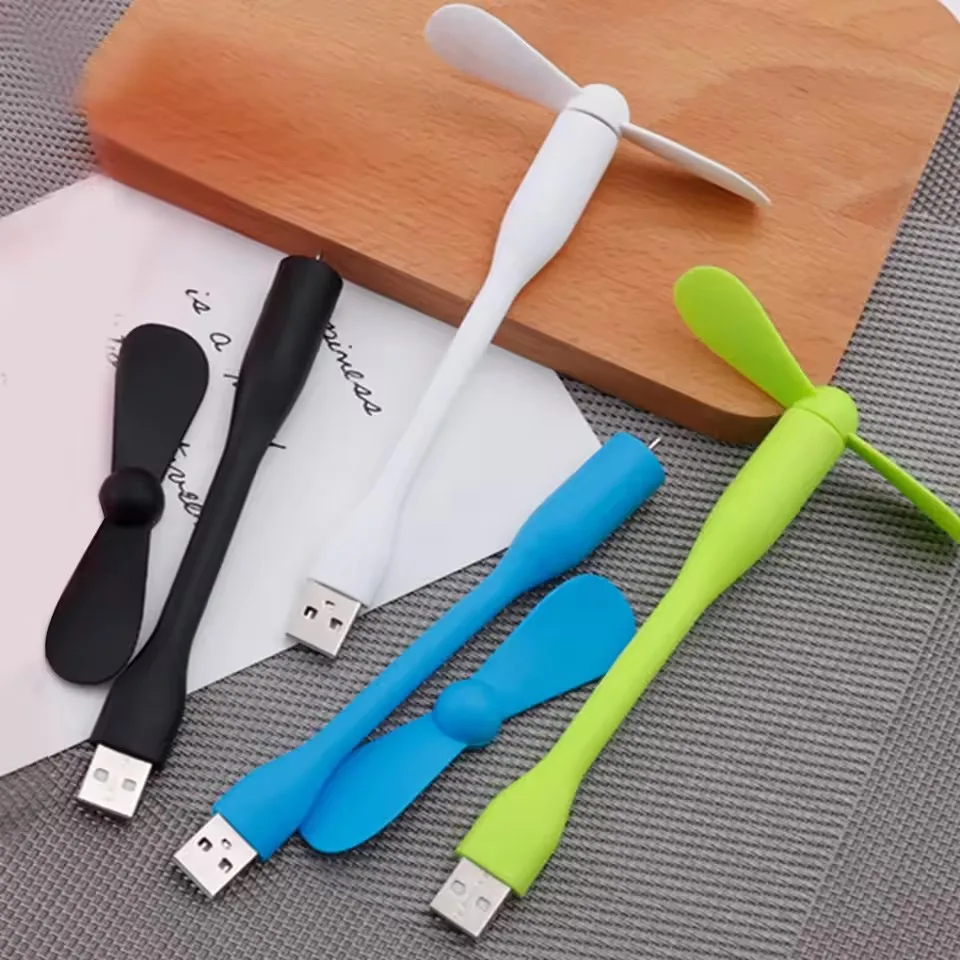 

Mini USB Fan Flexible Portable USB Fans Summer Cooling Fan for Notebook Computer Air Cooler Mini Portable Fan For Mobile Phone