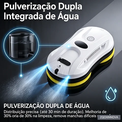 Sistema ups robô limpador de janelas, aspirador de pó, eletrodomésticos inteligentes, limpeza automática de janelas, lavagem de janelas, esfregões elétricos