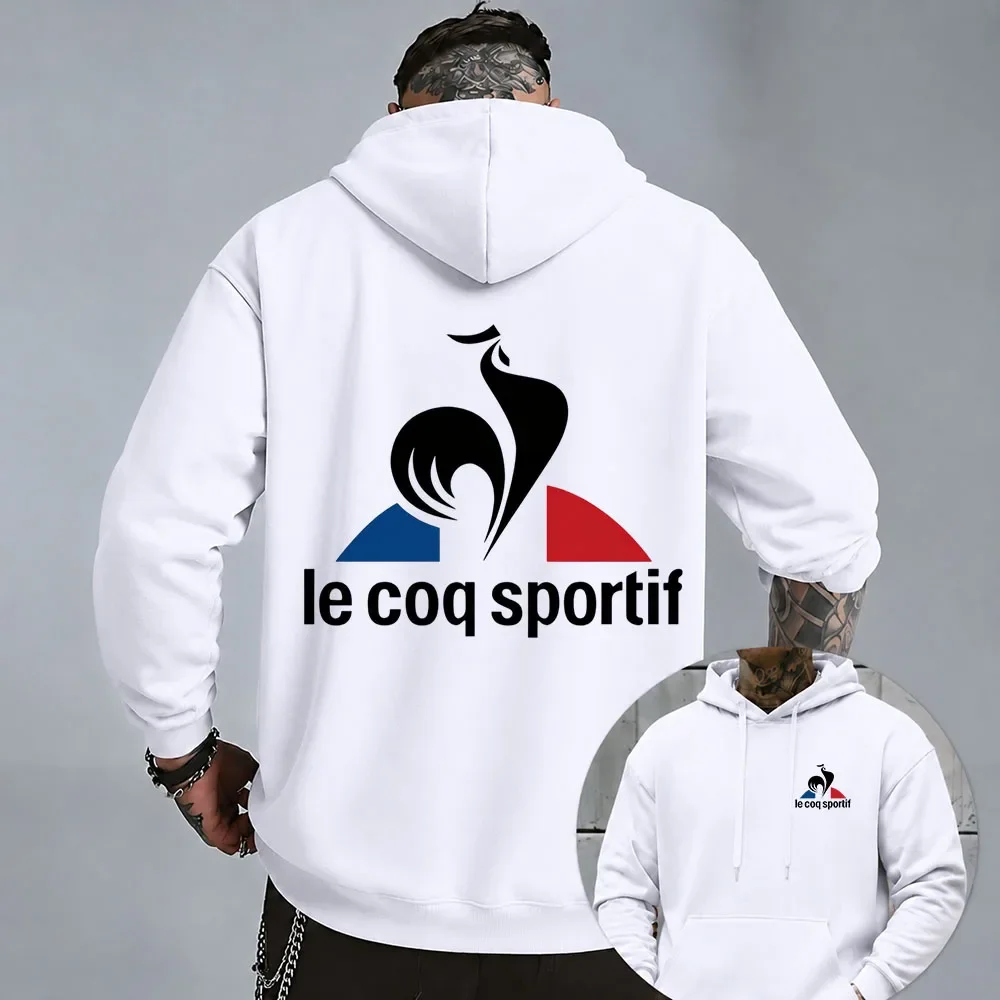 Men's Autumn and Winter Hoodie, Fashionable Chicken Style Multifunctional Bottom Hoodie - Casual Sports Hoodie