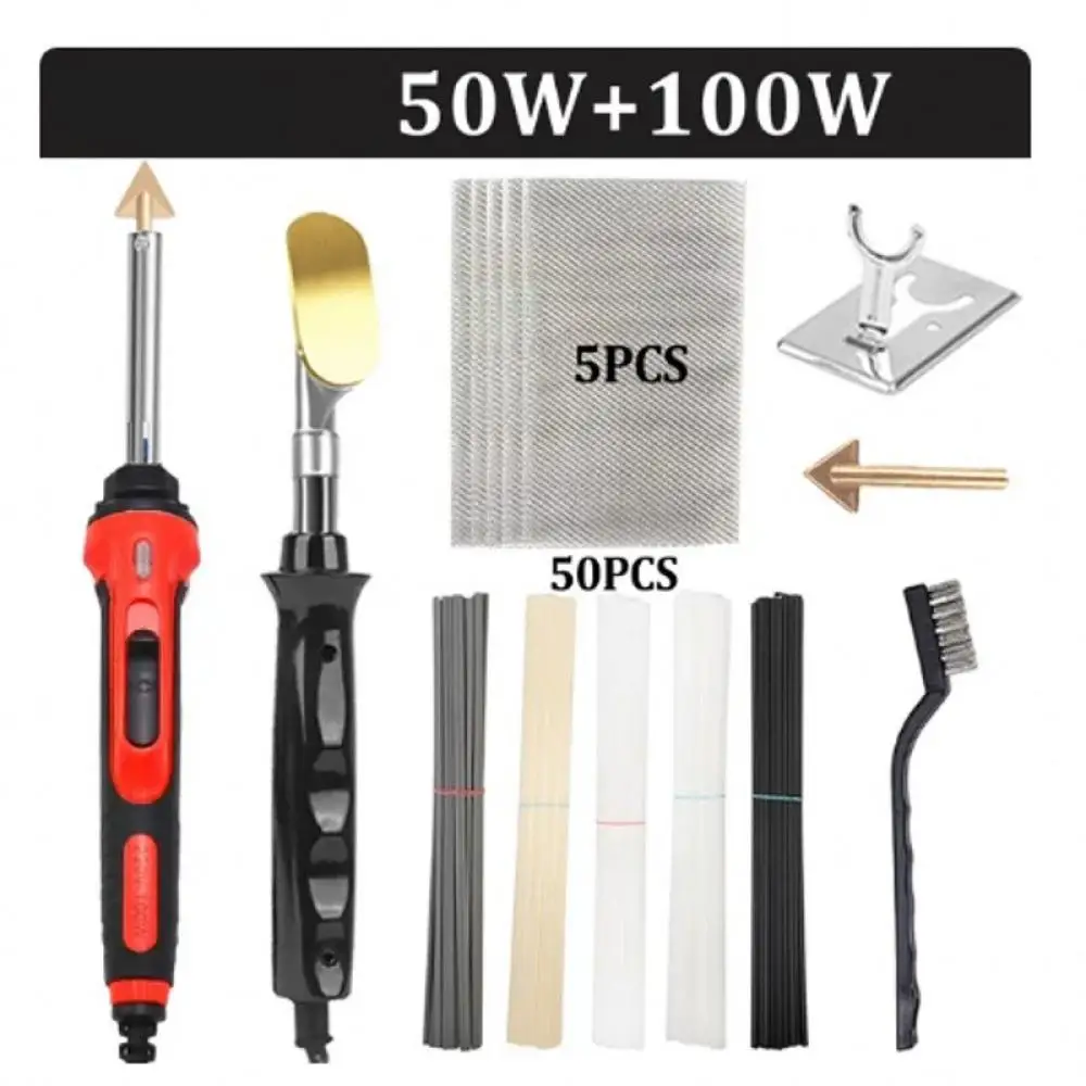 Auto Plastic Repairing Applicator Hot Melt Smoothing Iron For Bumper Interior Crack Welding Maintenance Tool Equipment