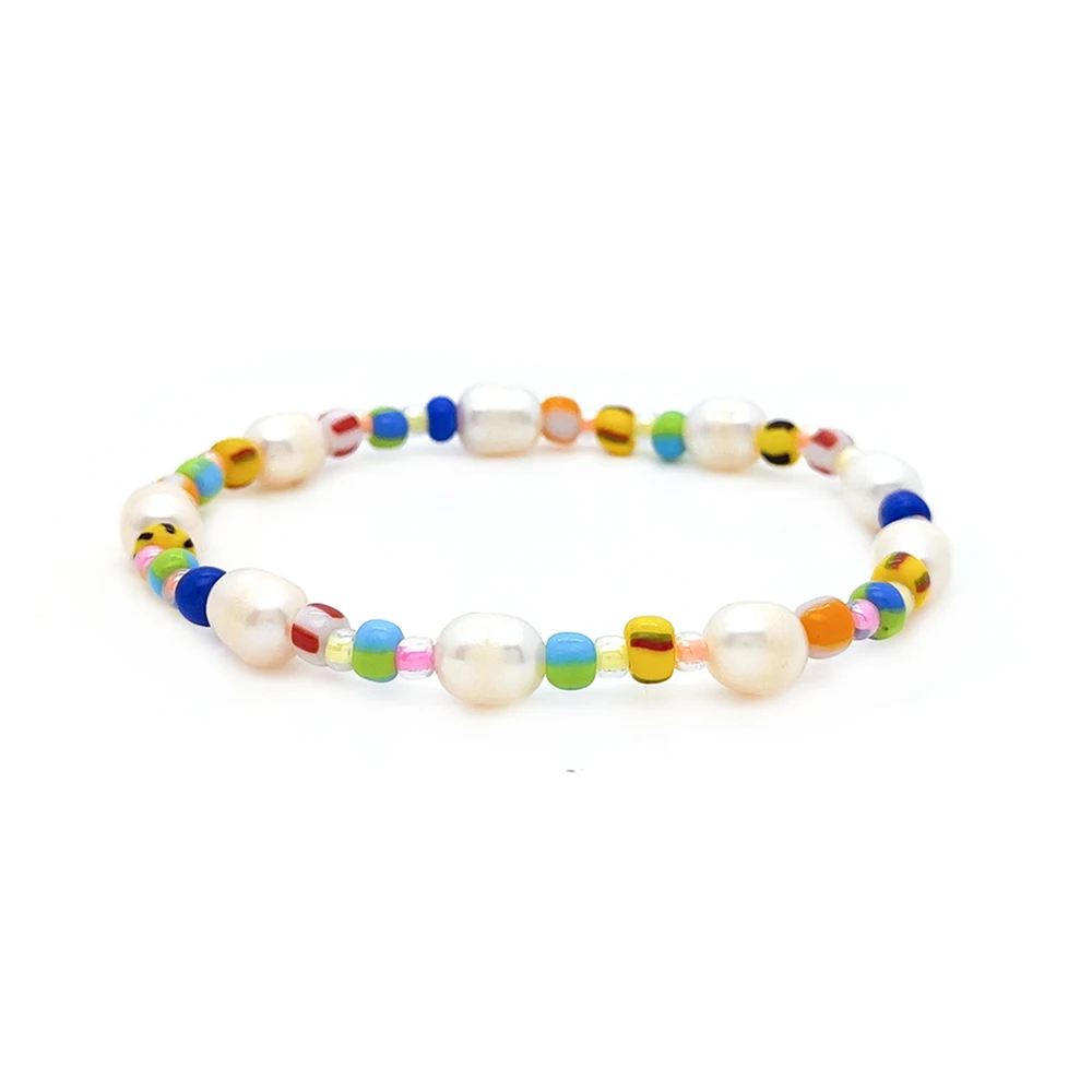 KKBEAD Boho Summer Bracelets for Girl Gift Bohemian Beach Beaded Bracelet for Women Jewelry Pulseras Femme