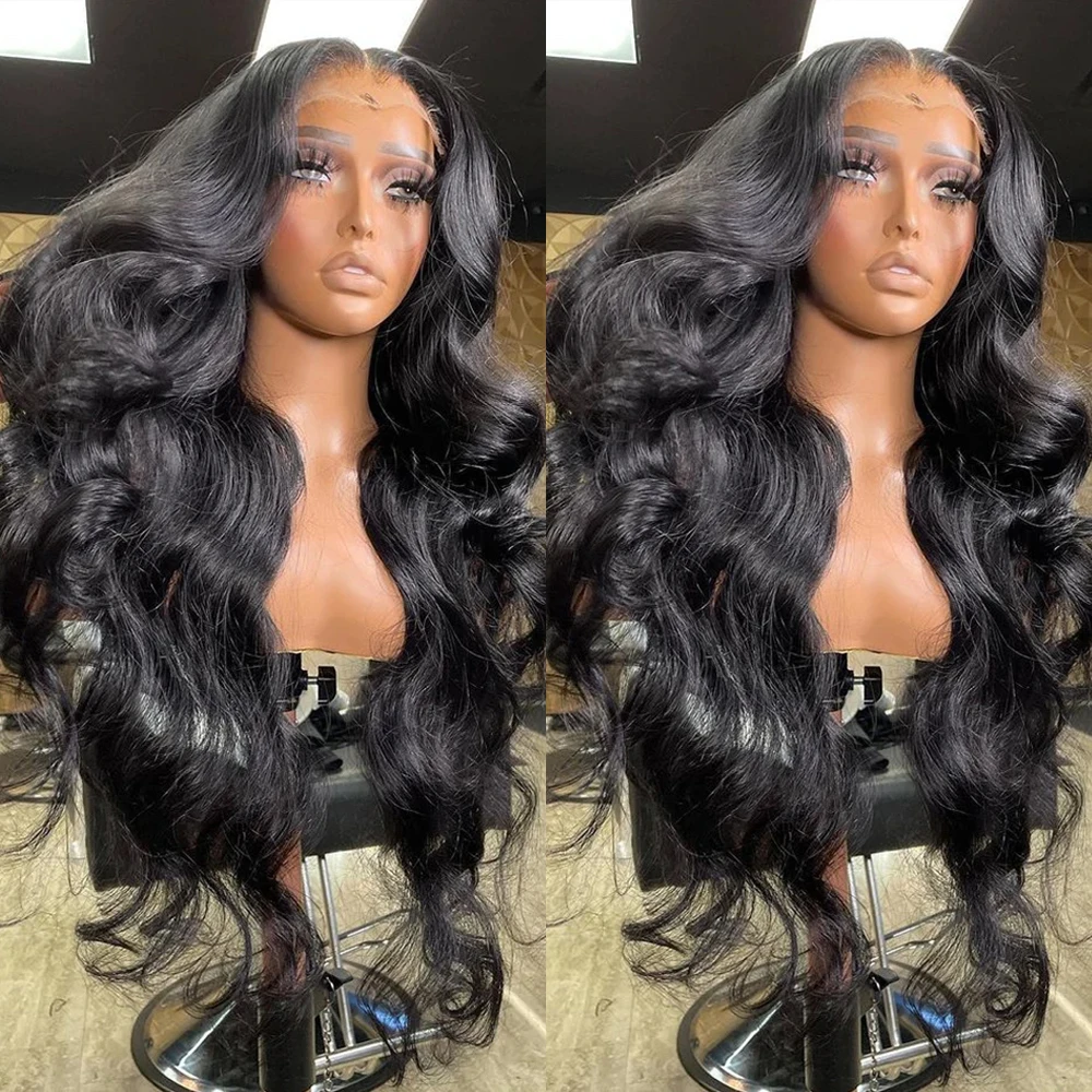 Hd Lace Wig 13x6 Human Hair 250 Density Body Wave Human Hair Wigs 100% 40 Inch Lace Front Human Hair Wig 13x4 Lace Frontal Wig