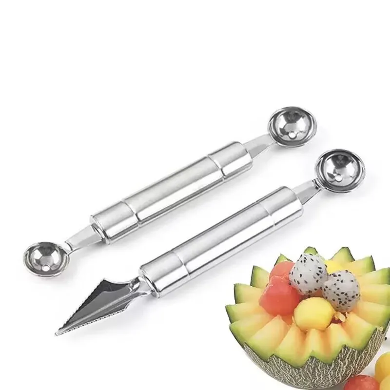 

1 шт., креативный нож для резьбы по фруктам, арбуз, бальзам, шарик для мороженого, совок, ложка, балетка, сделай сам, разные инструменты для холодной посуды