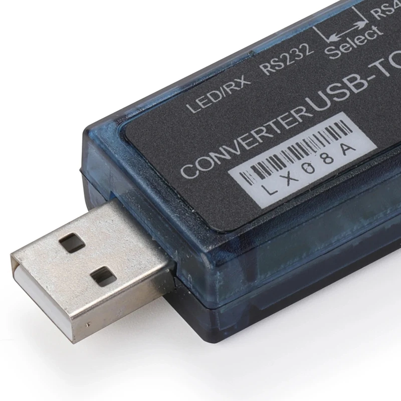 LX08A USB-485, USB-RS232 485 Двухфункциональный преобразователь Двусторонняя прозрачная передача Последовательный кабель 500 м