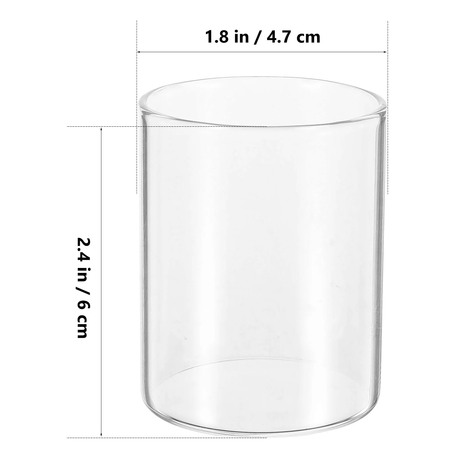 حامل زجاجي بتصميم إبداعي فريد لحفلات الزفاف وحواملات الحفلات وحاملات الشموع الأسطوانية #4