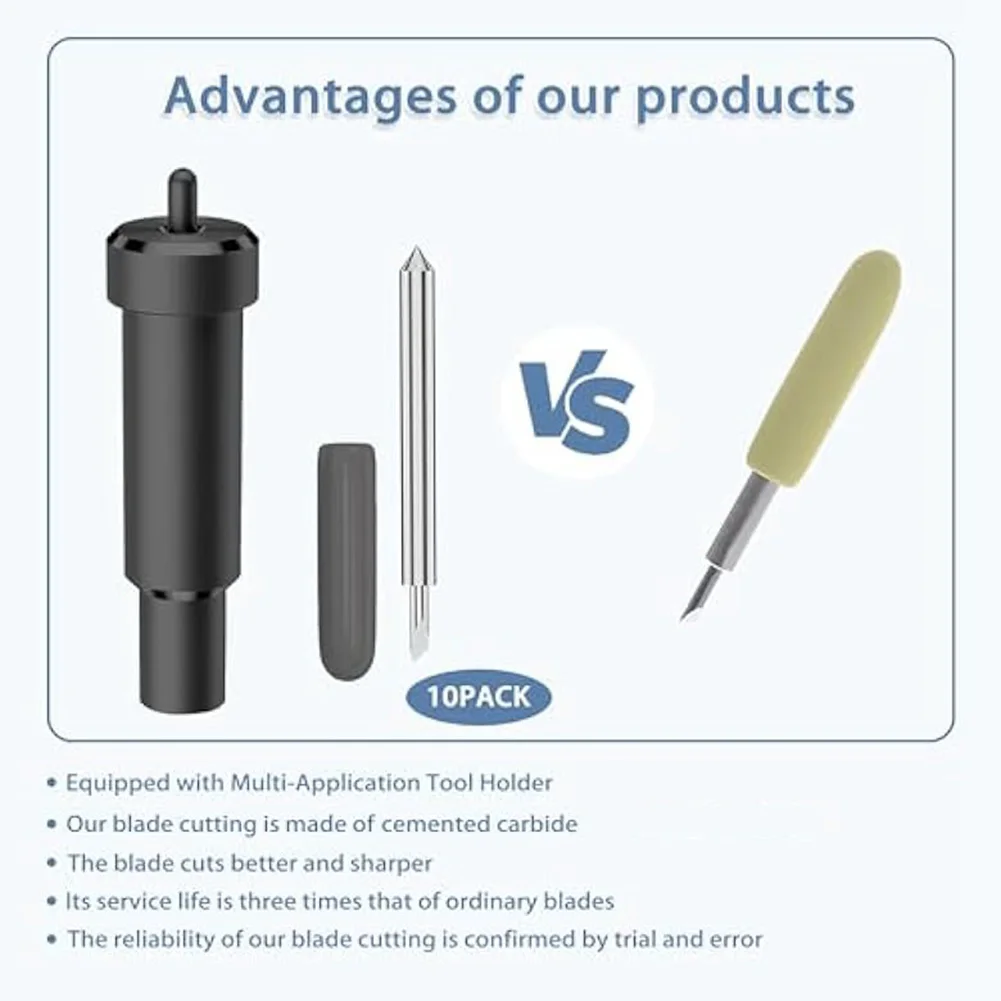 Premium Fine Point Blade, Bonded Fabric Blade, Replacement Cutting Blade For Cricut Explore Air 2/Air/One/Maker 3/Maker