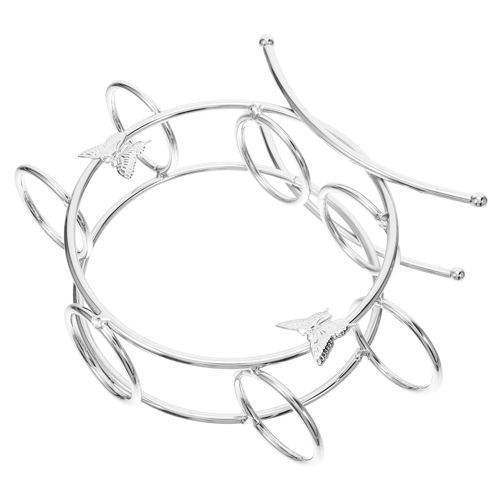 

Crystal Ball Stand Metal Display Pedestal Sphere Rack Elegant Decorative Office Home Marble Sturdy Organizer Desk Storage Smooth