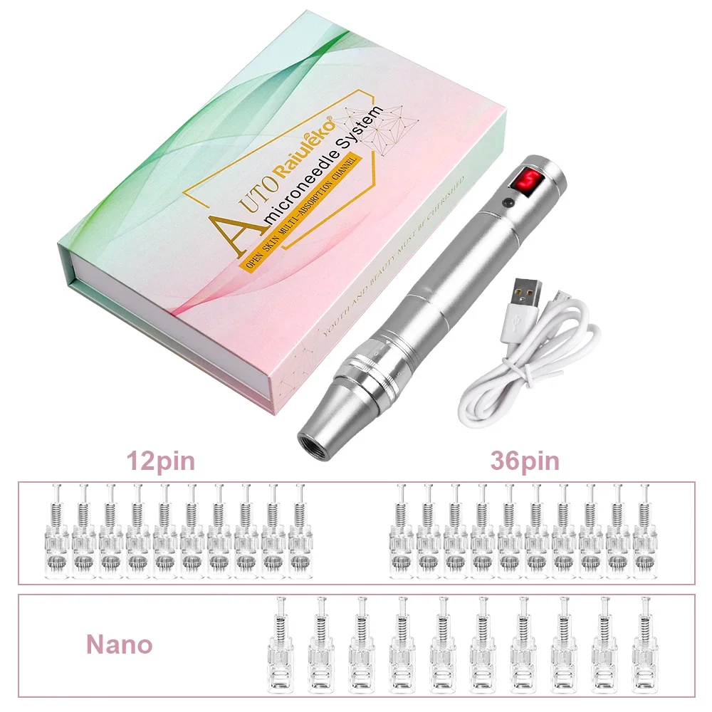 Ultima Dr.imp Pen Wireless Derma Rolling Digital 5-Gang Dermapen Microneedling-Kartusche Mesotherapie Elektrisches Schönheitspflege-Tool – Detail 20