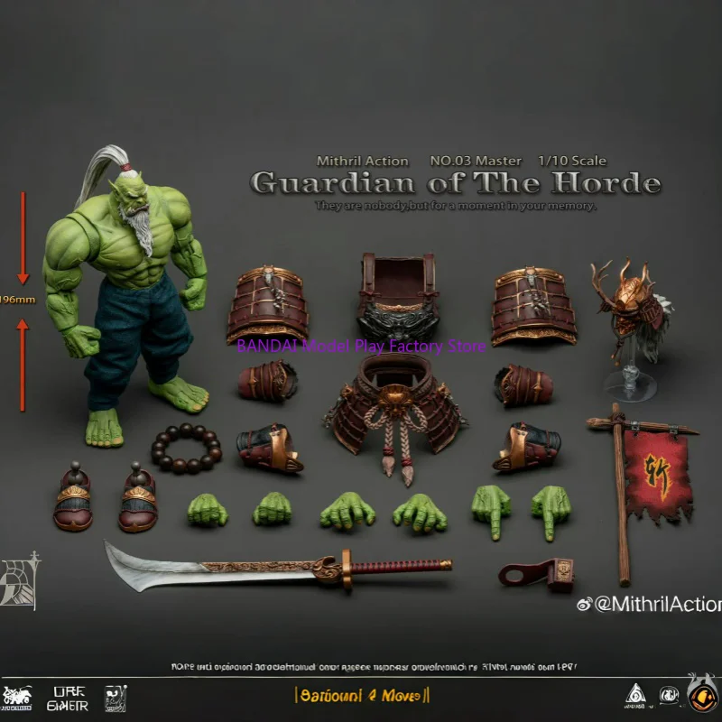 En Stock Miyin Studio Warcraft III antiguo Orc 03 Master Blade Master BM 1/10 escala figura de acción juguete para regalos