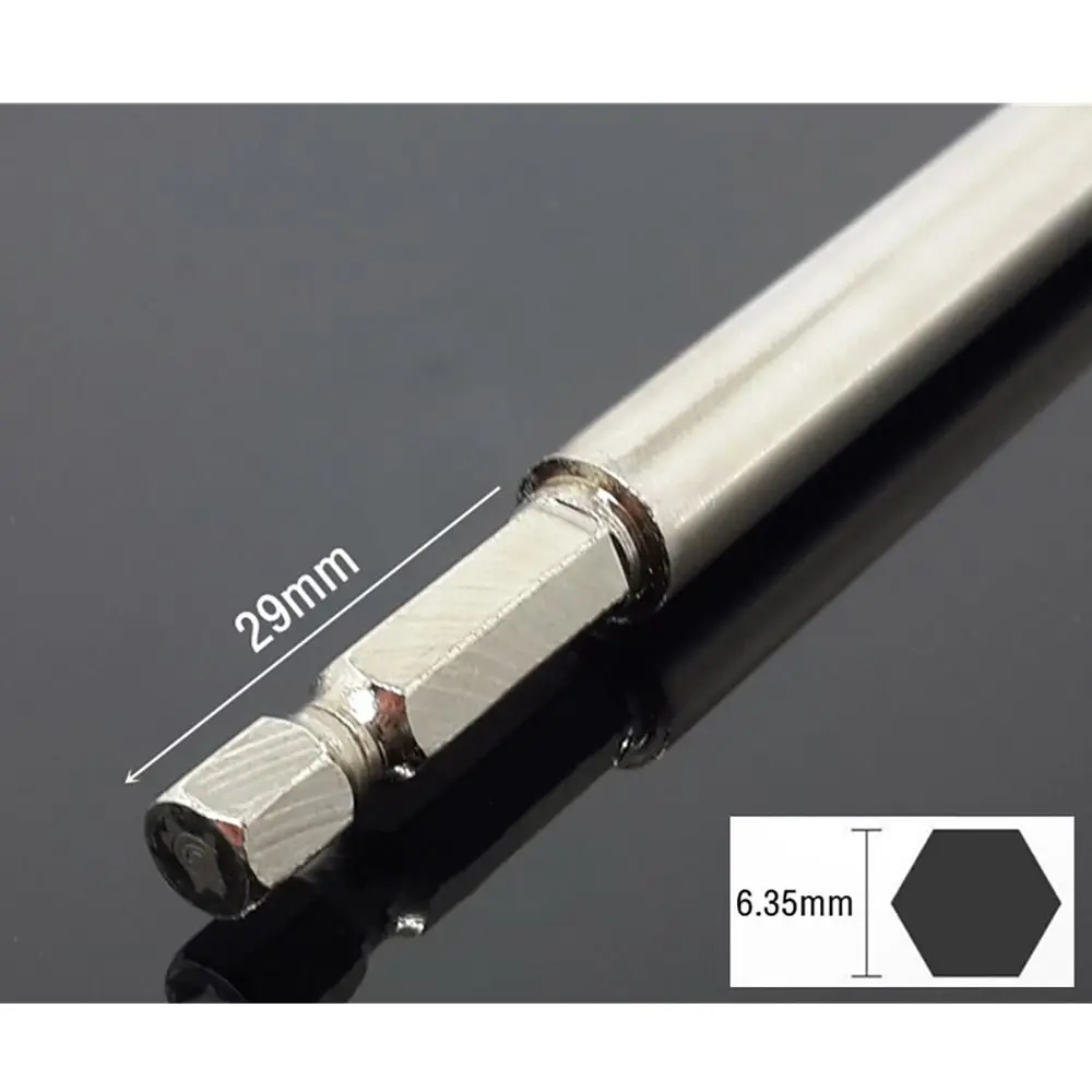 

1Pcs 100/150/300mm Screwdriver Bit Holder Extended 1/4 Inch Hex Self-locking Extension Rod Quick Release Magnetlc