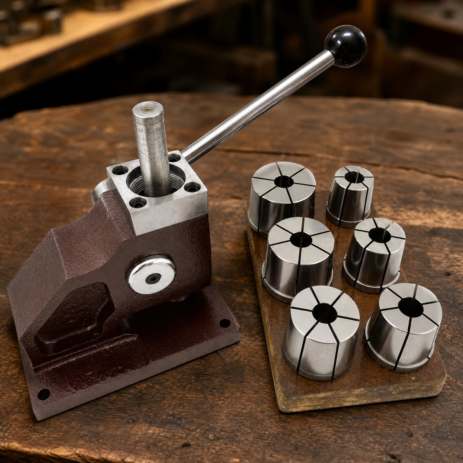 Manual Bracelet Enlarging Tool with Mandrel Bench Top Metal Expander Stable Base for Jewelry Makers