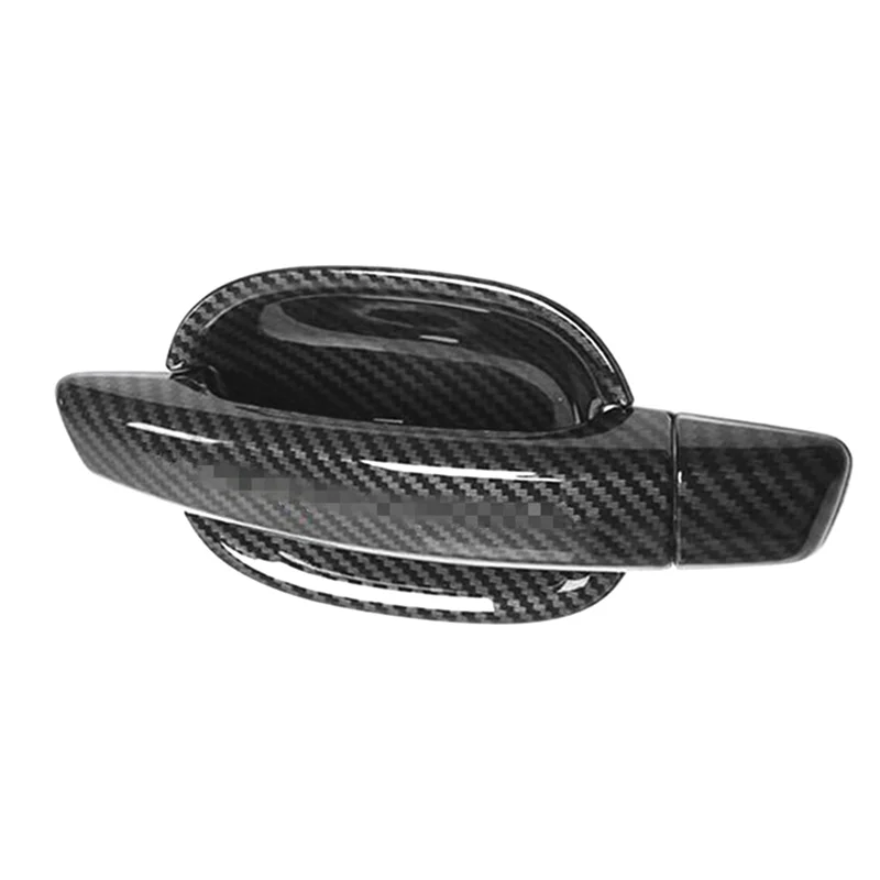 

L39A-авто аксессуары из углеродного волокна ABS, наружная дверная ручка автомобиля, накладка на дверную крышку, наклейки для A3 8V 2014-2018