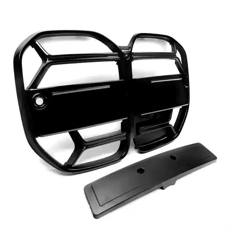 

Suitable for 2020+ 4 Series G22 CS Style Bright Black Front Grille Exterior