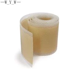 Nastro di pizzo in Silicone ultrasottile nastro adesivo antiscivolo 4cm x 50cm nodi parrucca guaritore pizzo parrucca griglie e nodi gomma correttore