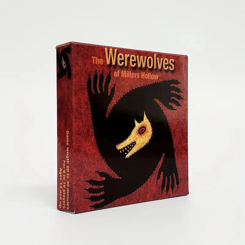 The Werewolf Cards A 24 Table Game With Paper Guidebook Puzzle Leisure Family Friend Party Getting Started Simple Board Deck