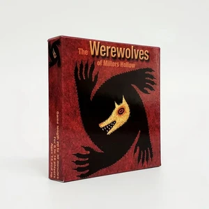 Werwolf -Karten Tischspiel mit Papierhandbuch, 24 Puzzle, Freizeit, Familie, Freund, Party, Beitritt, einfaches Board -Deck 8 Hauptverkaufswolf -Spiel - №1
