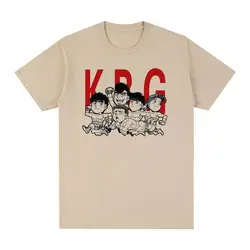 KBG Hajime No Ippo Vintage T-shirt Makunouchi Ippo Kamogawa Team Cotton Men T shirt New Tee Tshirt Womens Tops