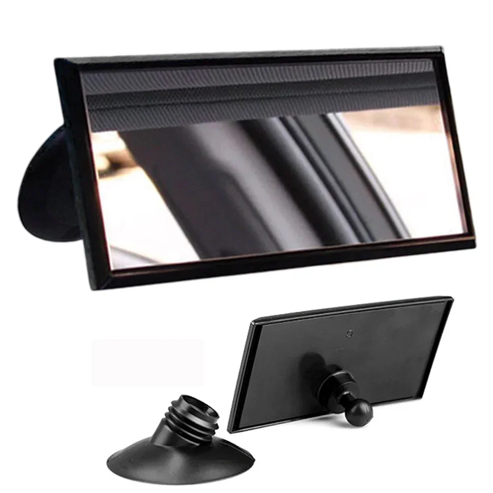 360° Rotates Interior Rear View Mirror Adjustable Suction Cup Car Rear Mirror Wide-angle Rearview Mirror Universal