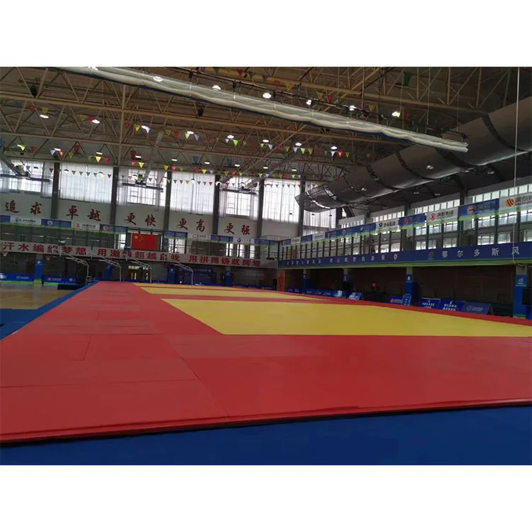 

Customized LOGO Customizable Indoor Sports Padding Folding Wrestling Mat air Track Tumble Mat Gyms Protecting Judo Mat for Schoo