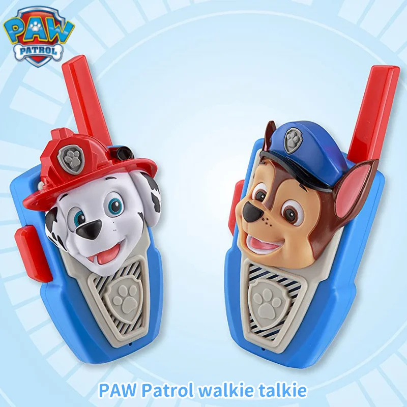 Paw Patrol 3d Children's Baby Toy Wireless Walkie Talkie Requires Purchasing Carbon Batteries Separately