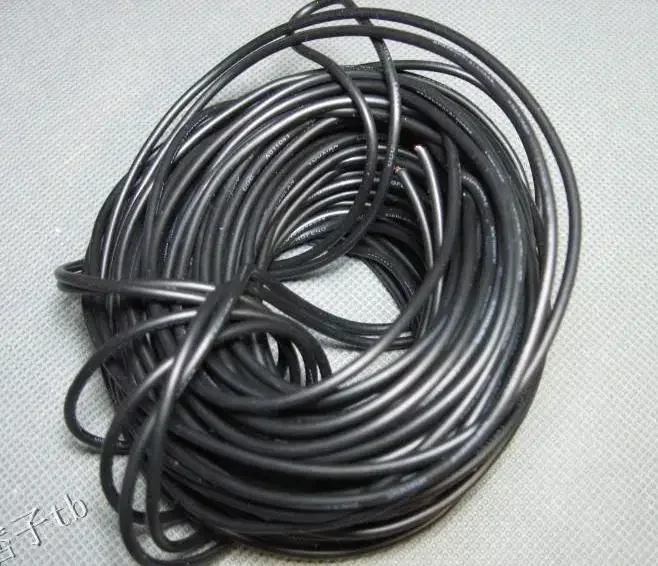 -For 1 square automotive black motorcycle Wire  flame retardant wire hot wire high quality wholesale,Free shipping