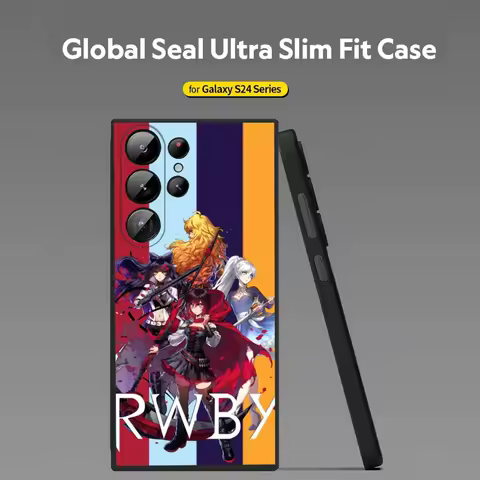 RWBY Phone Case Anime For Samsung Galaxy S25 Ultra S22 S23 S24 Ultra S21 S20 5G Protective Soft Silicone TPU Funda