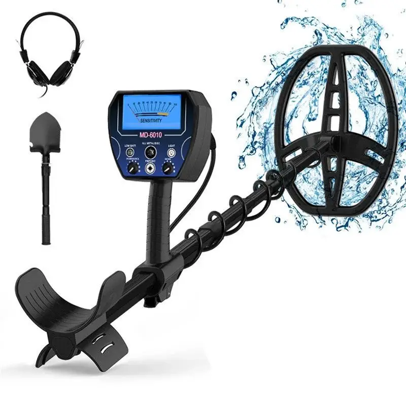 

Top Deals High Sensitivity Underground Gold Detector Handheld Metal Detector Outdoor Waterproof Treasure Hunte