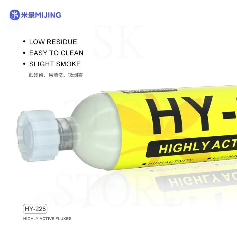 Mijing HY-218 HY-228 Multifunktionale Lotpaste Reparatur elektronischer Komponenten Oxidationspunkt Reparatur DIY Schweißen Batterieschweißen