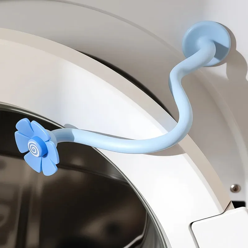 1pc Magnetic Over Door Hook for Washer, Front Load Machine Door Prop Ventilation, Prevent Mold Laundry Room Home