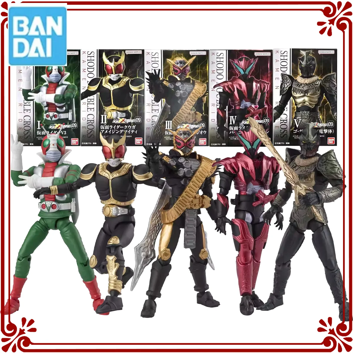 

Bandai оригинальный Kamen Rider Shodo XX9 BOX EGG Ohma Zi-O экшн-кукла любимый аниме экшн-персонаж игрушки детские подарки-сюрпризы