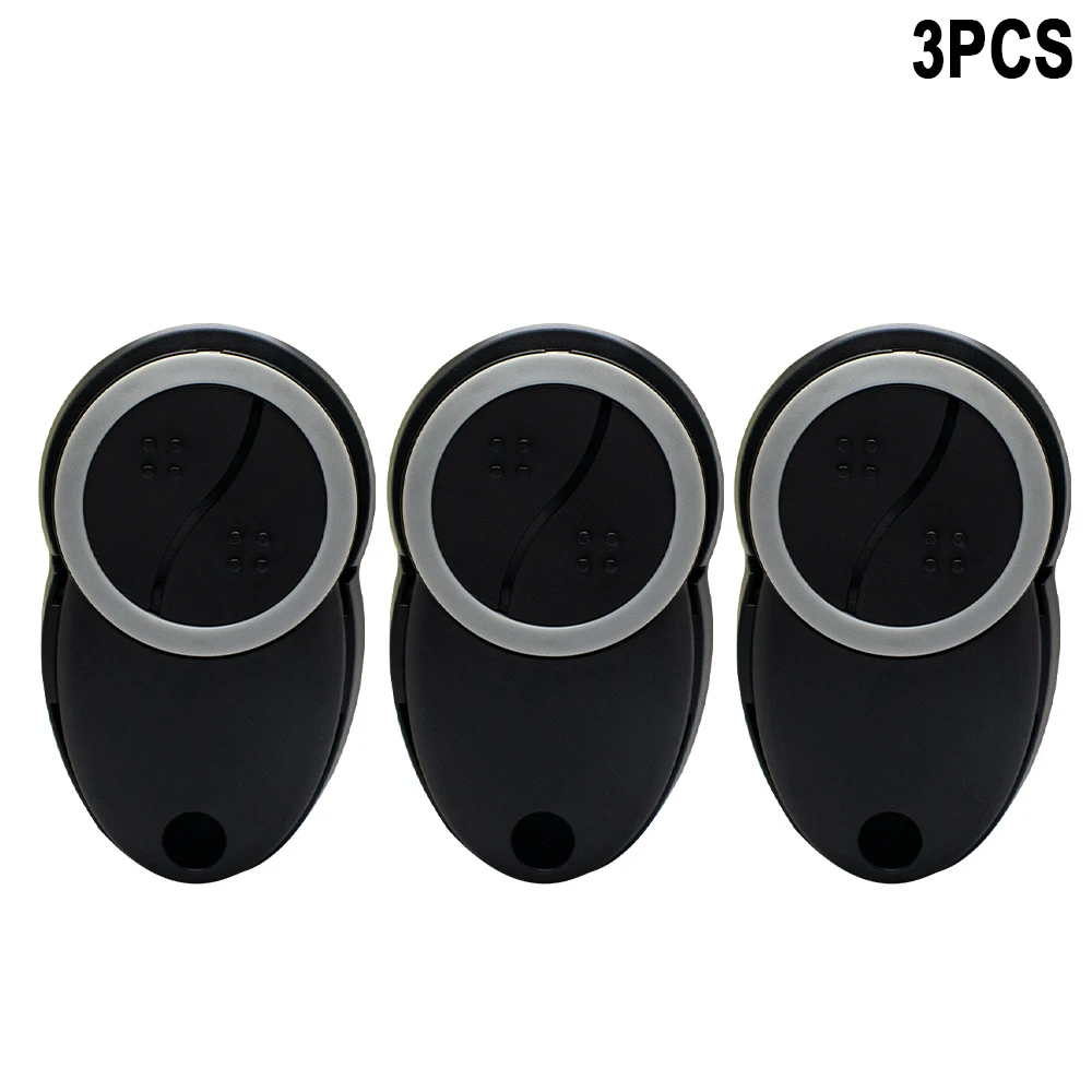 3pcs TELECO Remote Control Garage Door Opener TXP 433 A01, TXP-433-A01 TXP-433-A02 TXP-433-A04 433.92MHz Rolling Code