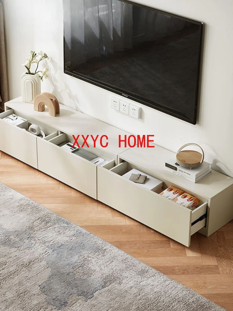 Simples Sala Floor Stand, TV Storage Locker, Integrado Pequeno Apartamento