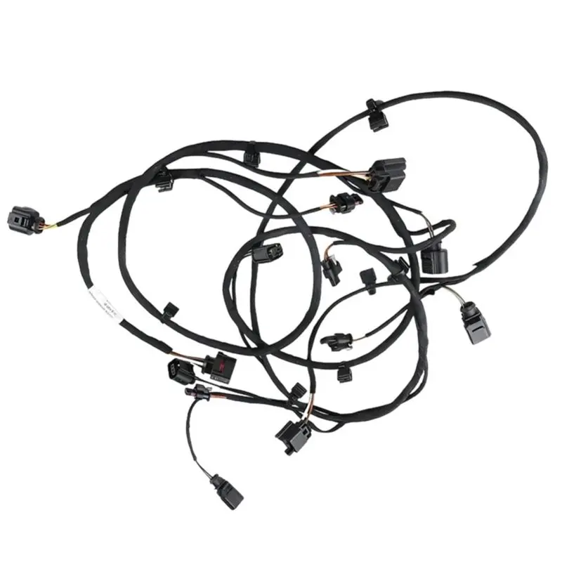 ABZC-Front Bumper PDC Wiring Harness 4L0971095CS For Q7 2010-2012 Including ECM PCU PCM