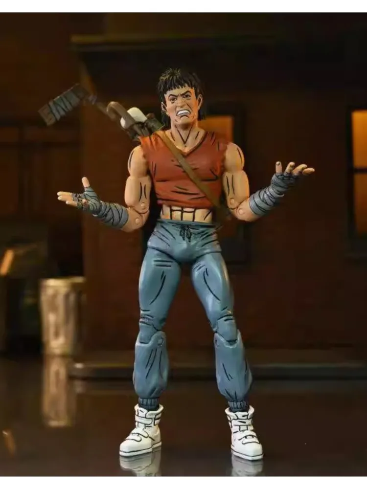 NECA Toys Teenage Mutant Ninja Turtles Casey Jones (colores clásicos) Figuras de acción de 7 pulgadas Kits de modelos de muñecos de Anime originales regalo de garaje