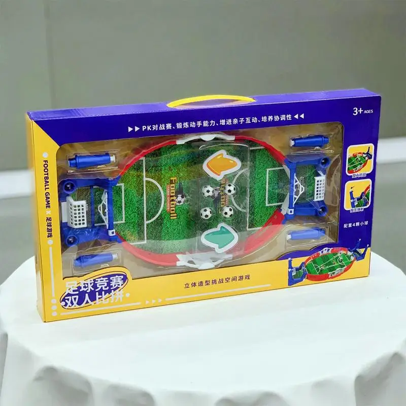 Football Table Interactive Game Funny Soccer Desktop Game 2-player Battle Board Game Parent-child Interactive Game For Adults