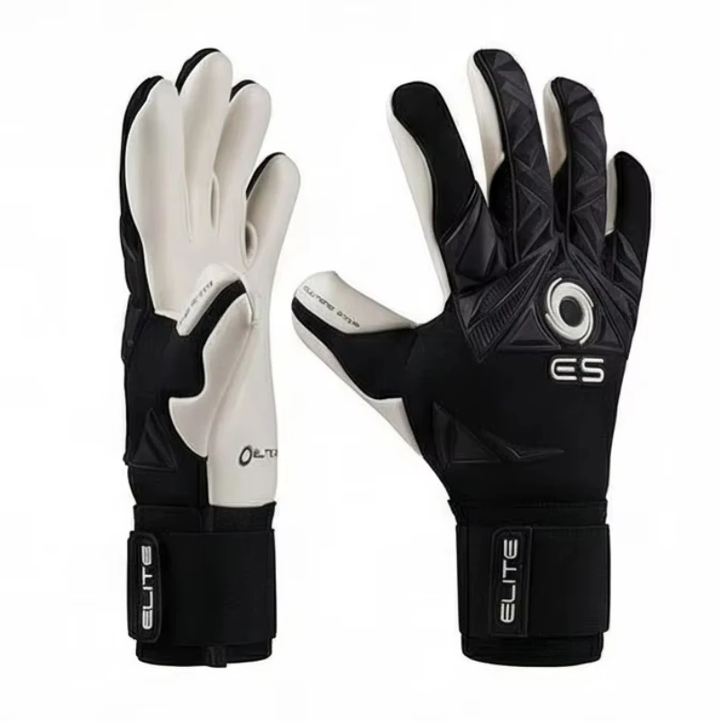 

Professional new 4mm thick latex, suitable for adults and children's football training sports scene size goalkeeper gloves