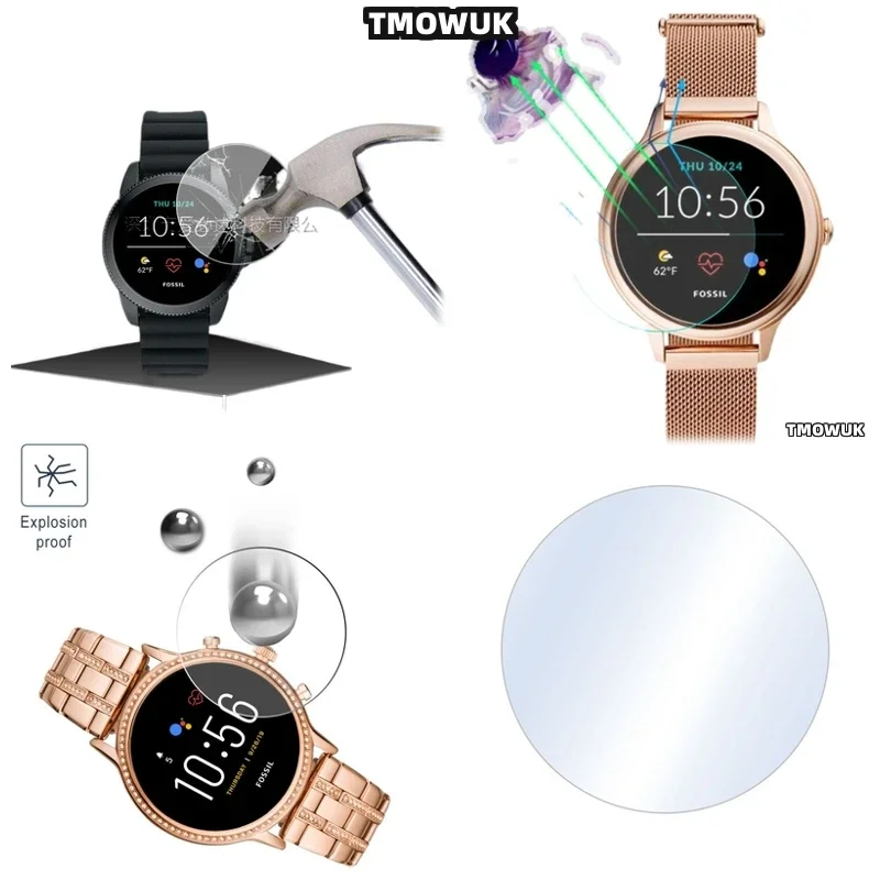 For FOSSIL Gen 5 5E 6 42MM 44MM Dust Repellent, Keeps Debris Away From Your Screen