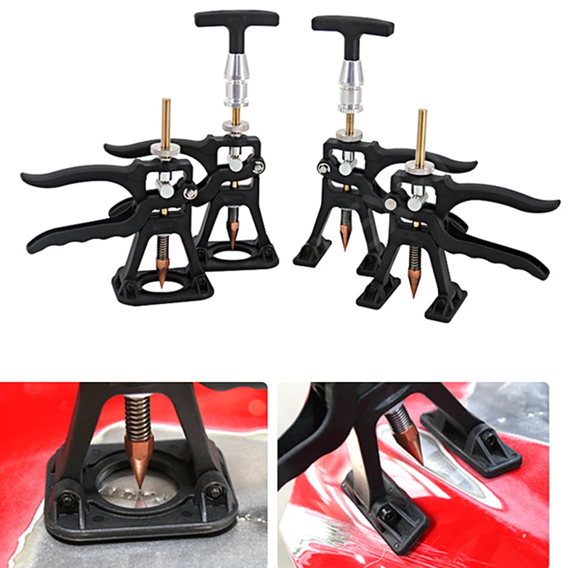 NEW Automotive Sheet Metal Dent Quick Puller Spot Welding Pulling Unit Car Body Fine Repair Tool Small Leveling Bar Lifter