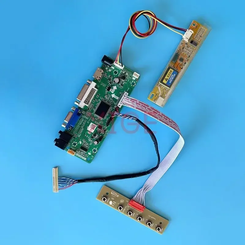

For QD15XL01 QD15XL04 QD15XL06 QD15XL09 LCD Driver Controller Board 1CCFL VGA DVI HDMI-Compatible 30Pin LVDS Kit 1024*768 Screen