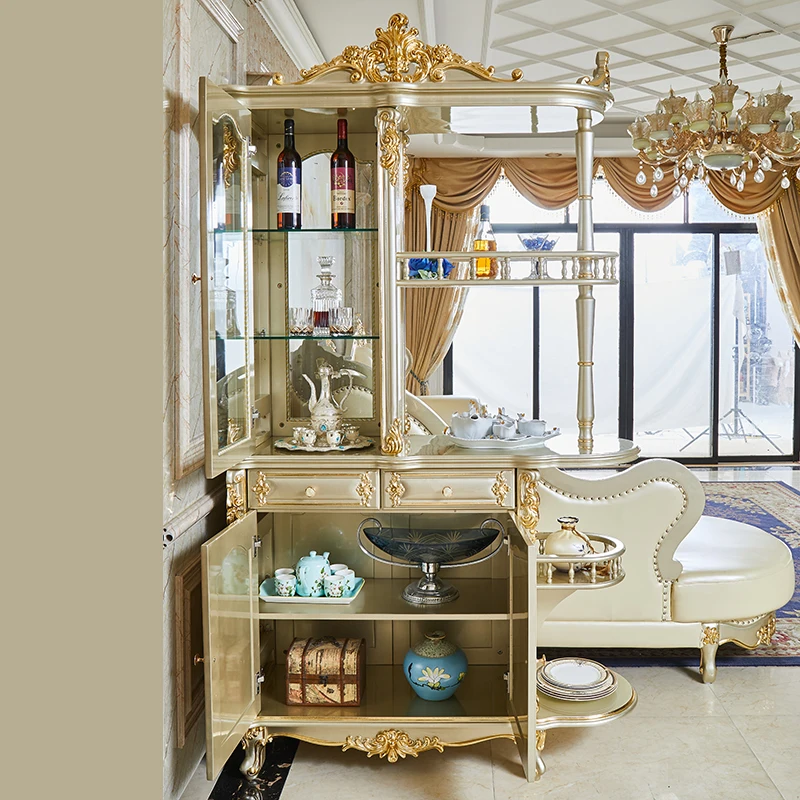 

solid wood room cabinet entry partition wine cabinet living room luxury entrance entrance entrance integrated dou