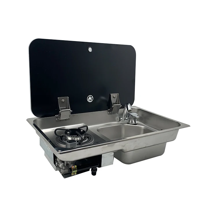 Rv Caravan Gas Kitchen Stove Camper Van Stove Combo
