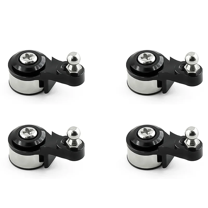 AS96-4X 25T 금속 조정 가능한 댐핑 서보 암 서보 혼 1/10 RC 크롤러 자동차 Traxxas TRX4 TRX-4 TRX6 업그레이드 부품, 4