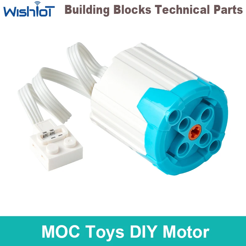 Piezas técnicas de bloques de construcción, Motor XL 8882 MOC, función de potencia, juegos PF de alta velocidad, juguetes de ladrillo, Motor DIY para legoeds