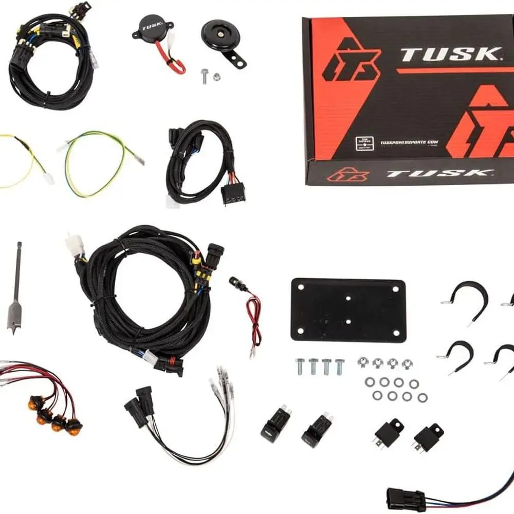 

UTV Signal & Horn Kit with Button Lights Compatible with Can-Am Maverick X3 Max X RS Turbo RR 72 Inch 2020-2024/X3 X RC Turbo RR