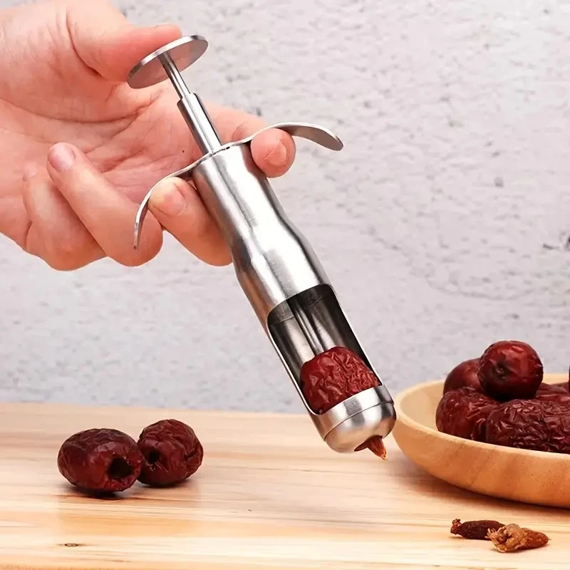 1pc Jujube Kern Frucht samen Entferner Kirsch herz Extraktor Weißdorn Kern Extraktor Werkzeug