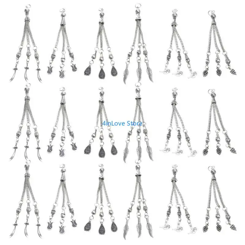 

T4MD 18 шт. подвески в 6 стилях DIY четки Ювелирные аксессуары для DIY ювелирного ремесла