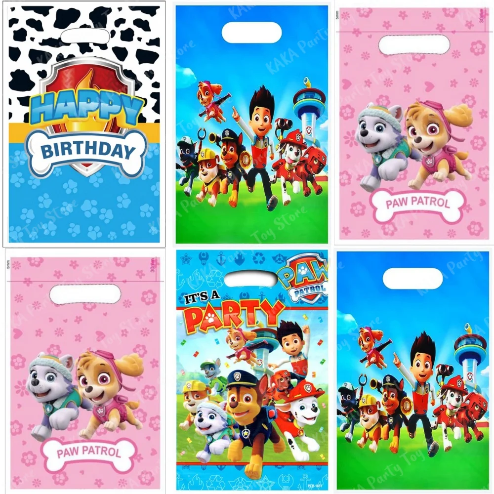 PAW Patrol Birthday Decorations Latex Aluminum Foil Balloons Paper Disposable Tableware Baby Shower Kids Boy Party Supplies Gift