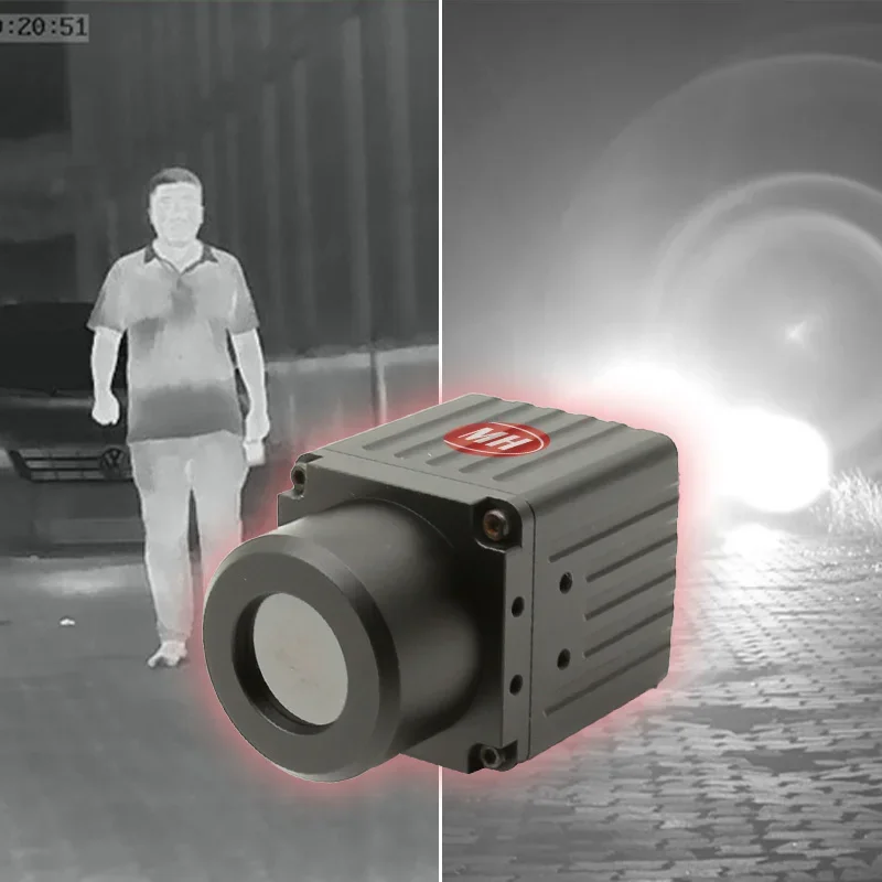 MHNV Driver-256/384/640 IP67 Waterproof Mini Size Driving Assistance System Thermal Night Vision Imaging Car Camera