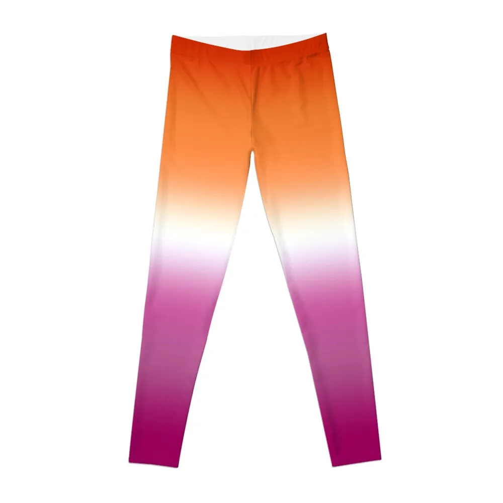 New Alternative/Orange Lesbian Flag Leggings exercise clothing for sports shirts gym harem pants sports for Womens Leggings