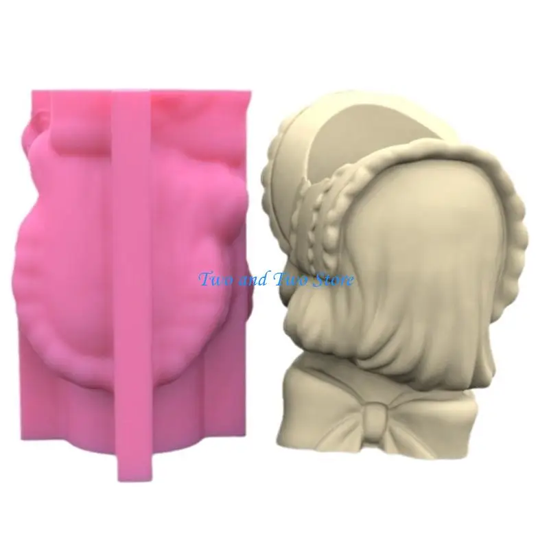 

Hx6f Vase Силиконовая плесень формы для девушек Силиконовые ремесла формы, подходящие для проектов DIY